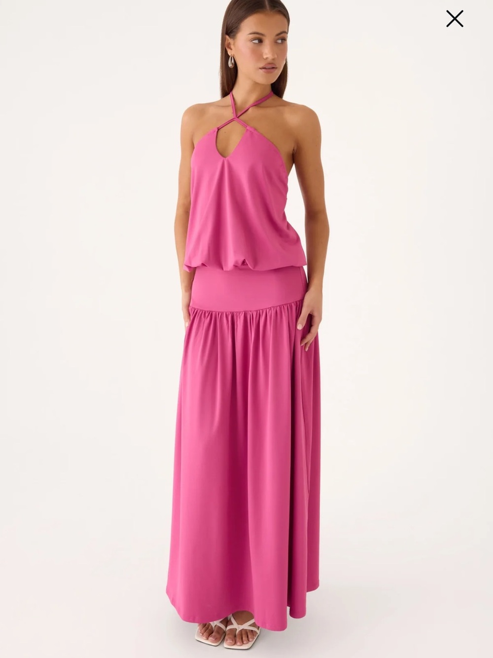 Peppermayo Need You Now Maxi Dress Pink